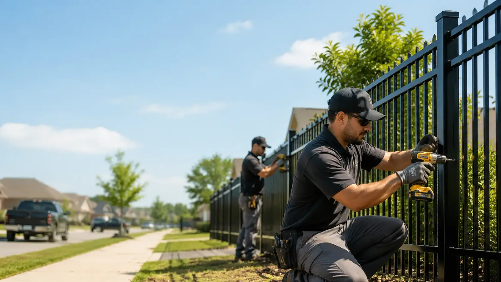 Metal Fence Installation in Palos Park, IL